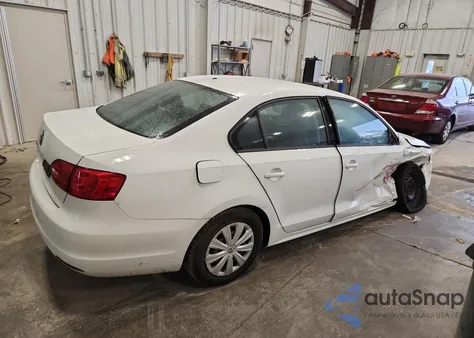 2014 Volkswagen Jetta Base из США, поврежденный, VIN 3VW2K7AJ5EM407994